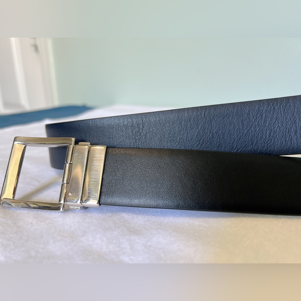 PRADA Reversible leather belt - size 80 - Picture 3 of 6